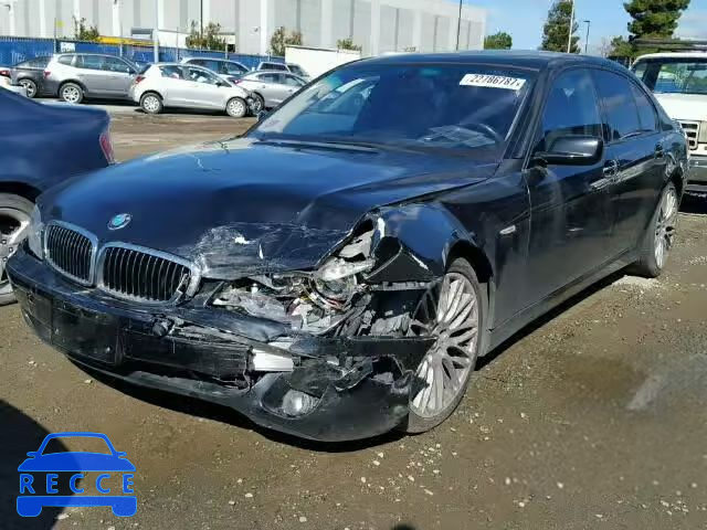 2008 BMW 750 I WBAHL83578DT13189 зображення 1