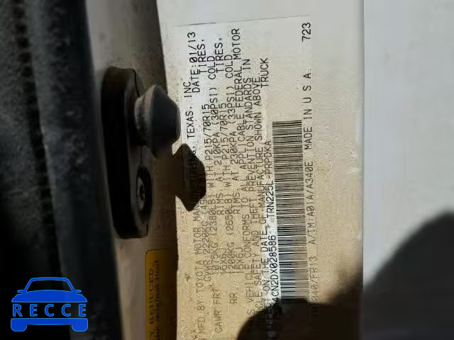 2013 TOYOTA TACOMA DOU 5TFJX4CN2DX028586 image 9