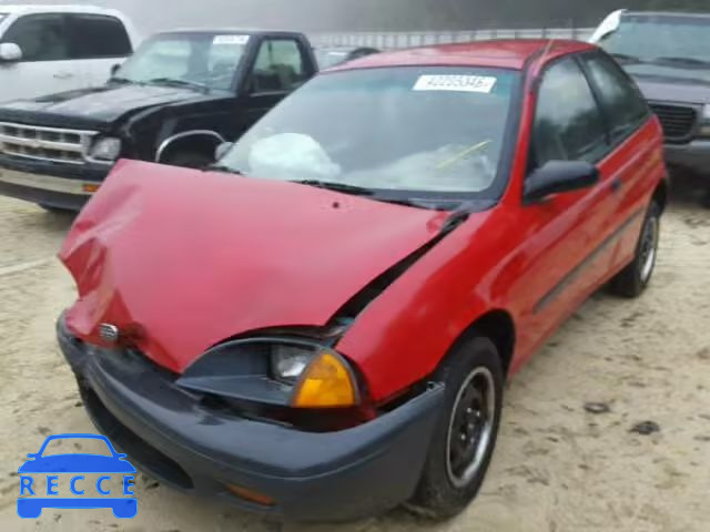 1996 GEO METRO/LSI 2C1MR2261T6749404 Bild 1