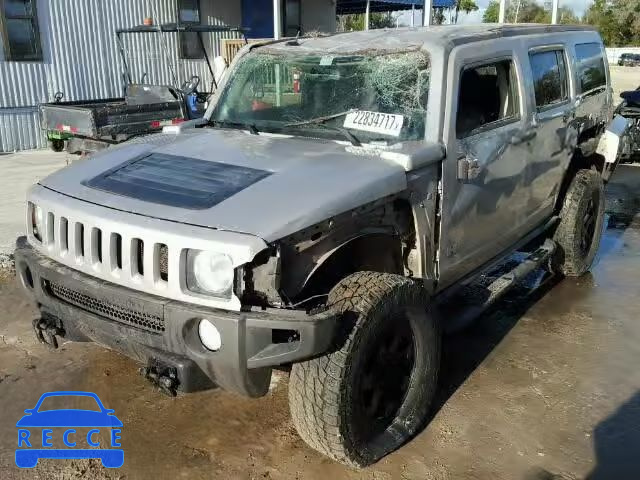 2007 HUMMER H3 SUV 5GTDN13E378241670 image 1