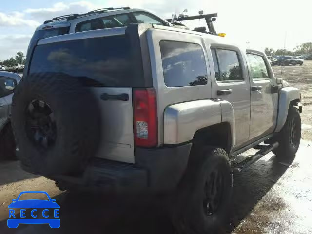 2007 HUMMER H3 SUV 5GTDN13E378241670 image 3