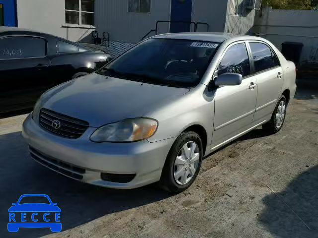 2004 TOYOTA COROLLA 2T1BR32E84C275040 image 1