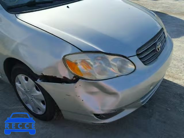 2004 TOYOTA COROLLA 2T1BR32E84C275040 image 8