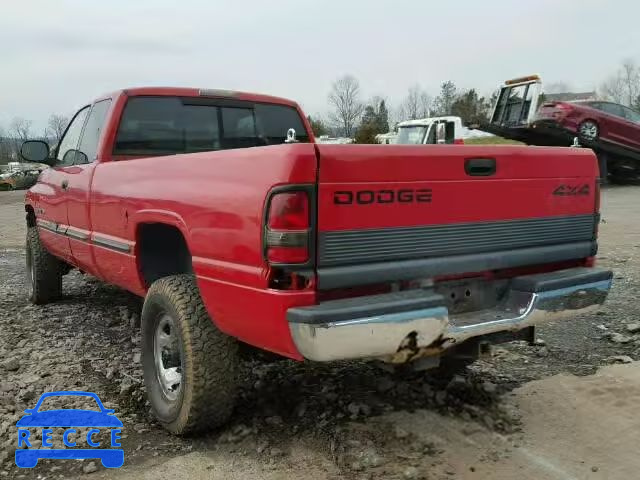 1998 DODGE RAM 2500 3B7KF22Z4WG204514 зображення 2