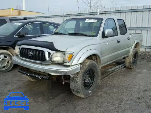 2001 TOYOTA TACOMA DOU 5TEHN72N51Z744037 image 1