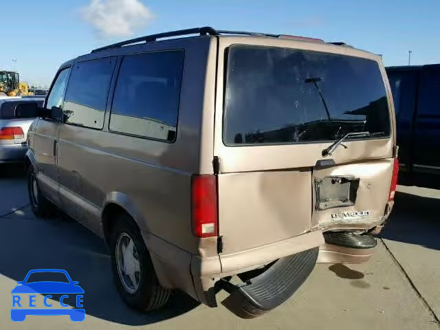 1997 CHEVROLET ASTRO VAN 1GNDM19W2VB122073 image 2