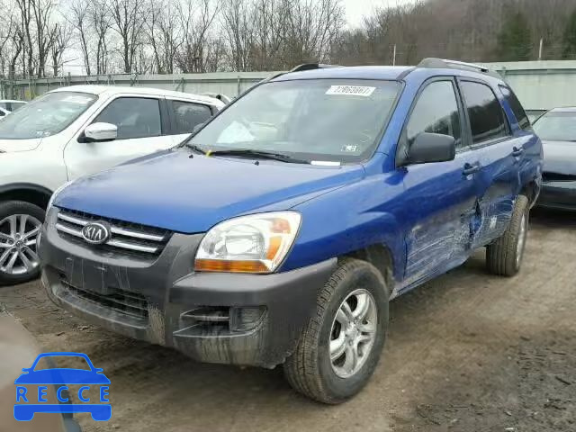 2008 KIA SPORTAGE E KNDJE723587480464 image 1