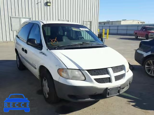 2001 DODGE CARAVAN SE 1B8GP25B61B205503 зображення 0