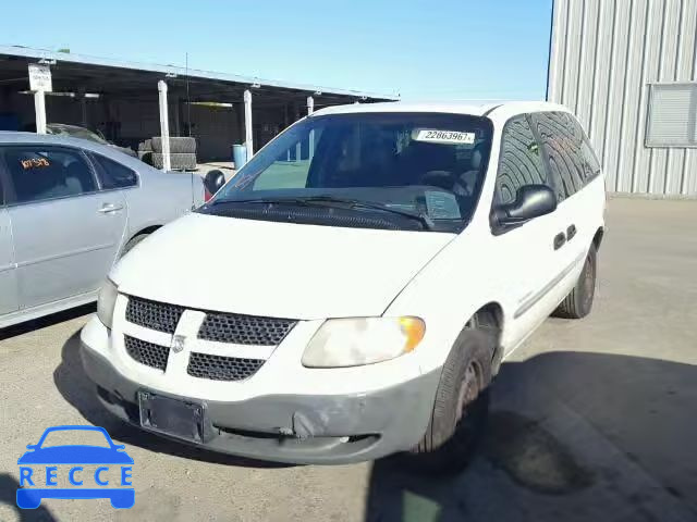 2001 DODGE CARAVAN SE 1B8GP25B61B205503 Bild 1