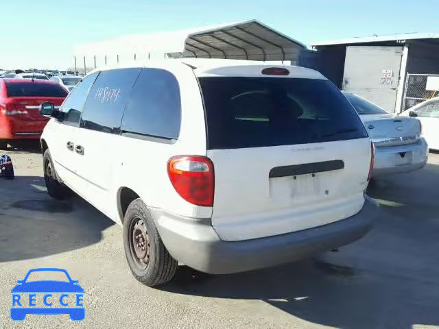 2001 DODGE CARAVAN SE 1B8GP25B61B205503 image 2