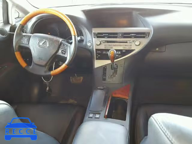 2012 LEXUS RX 350 2T2BK1BA1CC121303 зображення 8