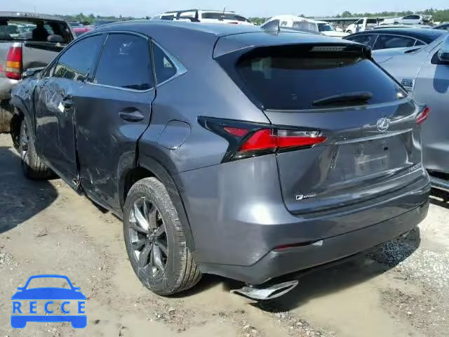 2016 LEXUS NX 200T JTJYARBZ3G2047454 image 2