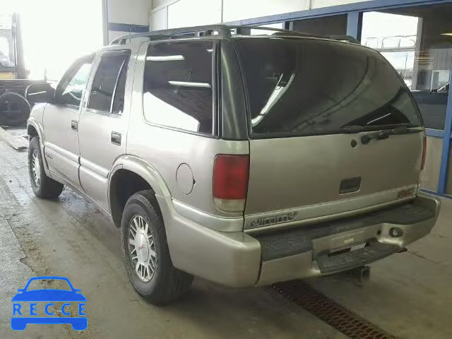 2001 GMC JIMMY 1GKDT13W012177981 image 2