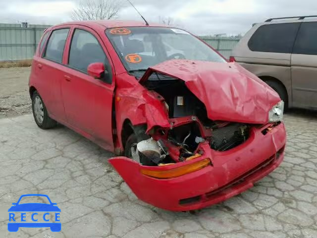 2004 CHEVROLET AVEO LS KL1TJ62654B134163 image 0