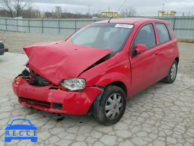 2004 CHEVROLET AVEO LS KL1TJ62654B134163 image 1