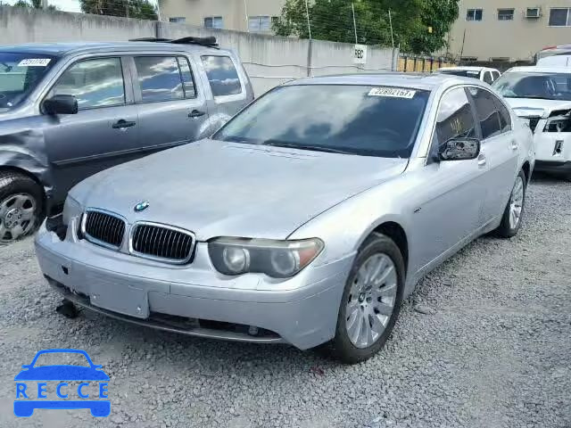 2002 BMW 745I WBAGL63452DP51885 image 1