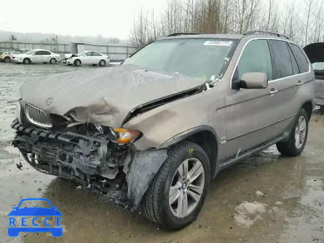 2005 BMW X5 4.4I 5UXFB53515LV17255 зображення 1