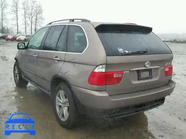 2005 BMW X5 4.4I 5UXFB53515LV17255 зображення 2