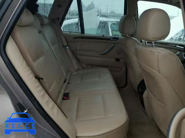 2005 BMW X5 4.4I 5UXFB53515LV17255 зображення 5