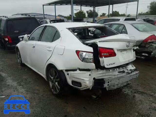 2008 LEXUS IS350 JTHBE262685020071 image 2