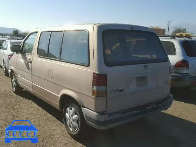 1993 FORD AEROSTAR 1FMCA11U7PZA75510 image 2