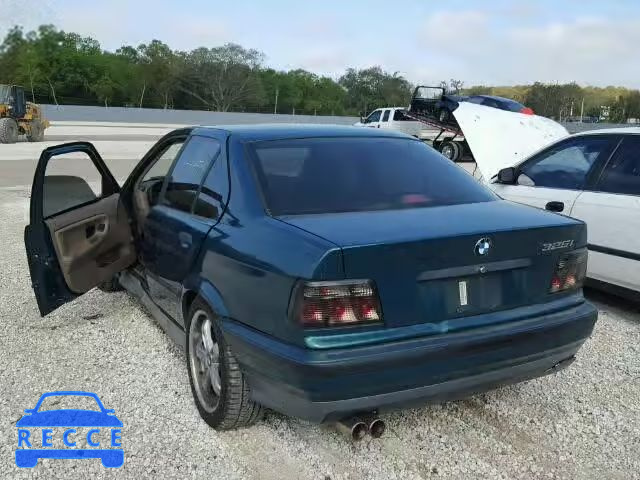 1993 BMW 325I AUTOMATIC WBACB431XPFL08588 зображення 2