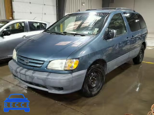 2002 TOYOTA SIENNA CE 4T3ZF19C32U507286 image 1