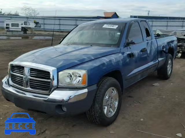 2005 DODGE DAKOTA SLT 1D7HW42N75S166762 image 1