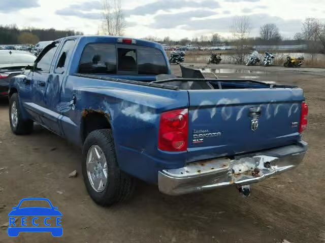 2005 DODGE DAKOTA SLT 1D7HW42N75S166762 image 2