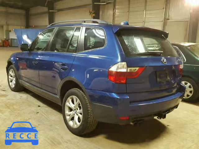 2009 BMW X3 XDRIVE3 WBXPC93459WE79220 image 2