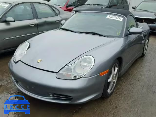 2003 PORSCHE BOXSTER WP0CA29893U621460 зображення 1