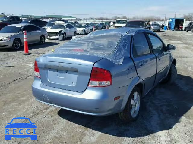 2006 CHEVROLET AVEO LT KL1TG56626B632942 зображення 3