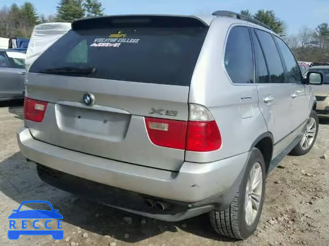 2005 BMW X5 4.4I 5UXFB53555LV13791 зображення 3