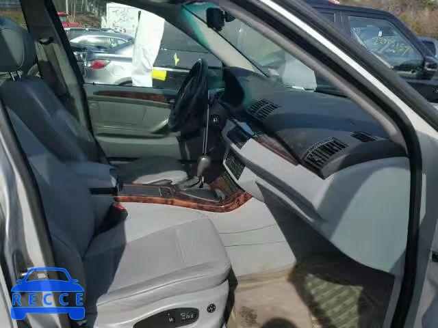 2005 BMW X5 4.4I 5UXFB53555LV13791 image 4