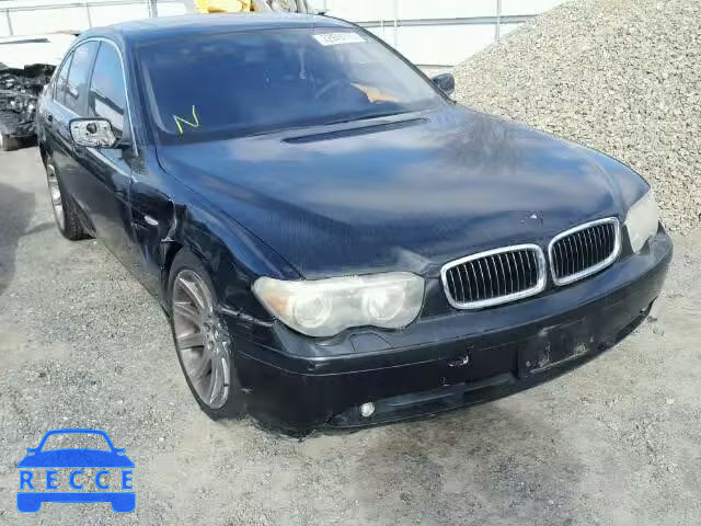 2003 BMW 745I WBAGL63483DP68455 зображення 0