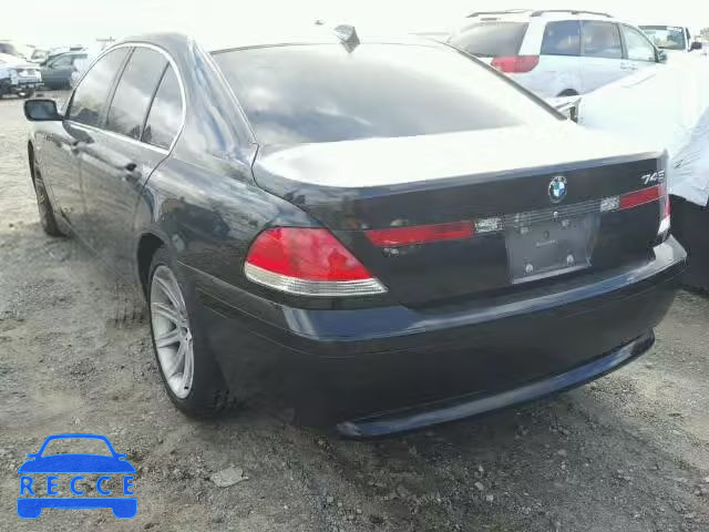 2003 BMW 745I WBAGL63483DP68455 Bild 2