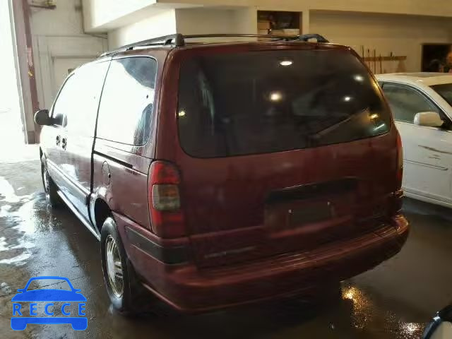 2001 CHEVROLET VENTURE 1GNDX03E51D265258 Bild 2