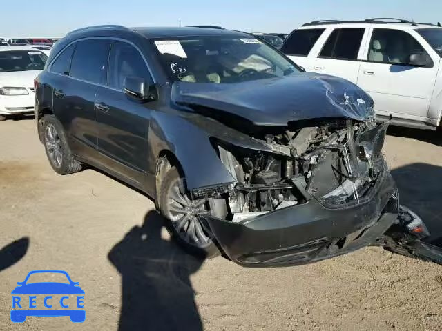 2014 ACURA MDX TECH 5FRYD3H48EB006930 зображення 0