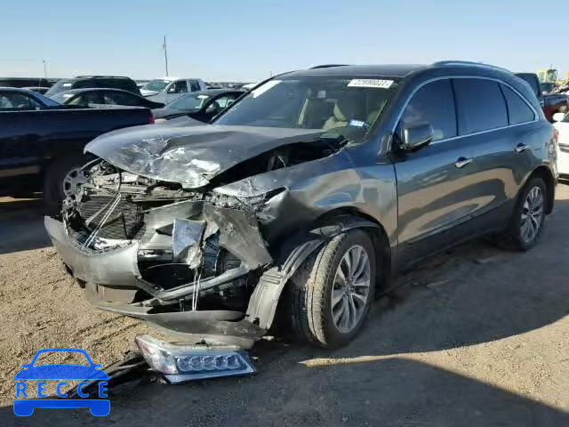 2014 ACURA MDX TECH 5FRYD3H48EB006930 зображення 1