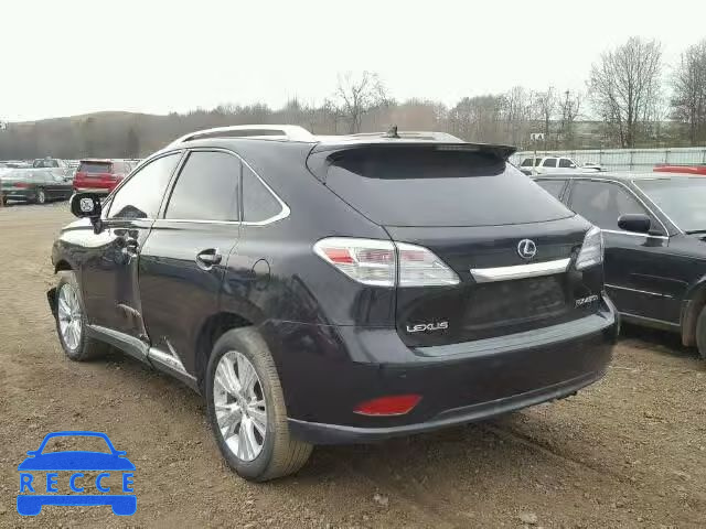 2010 LEXUS RX 450H JTJBC1BA3A2019463 image 2