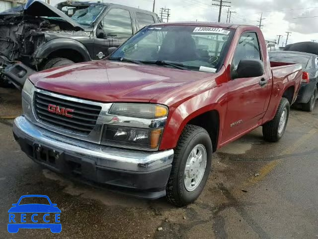 2004 GMC CANYON 1GTCS148248224049 зображення 1