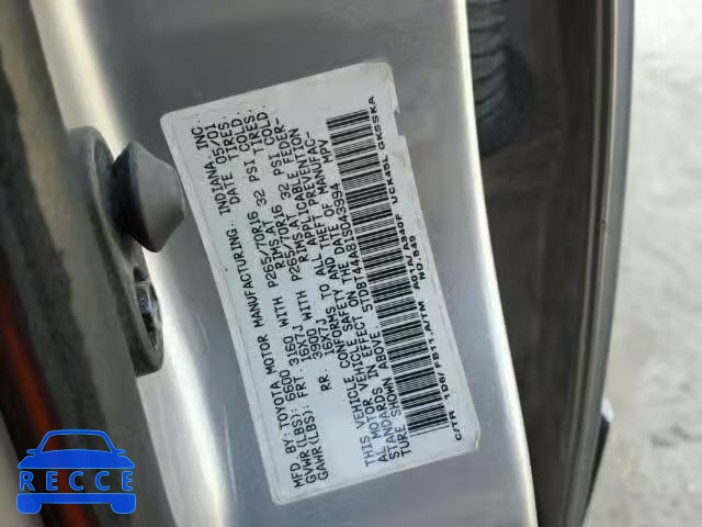 2001 TOYOTA SEQUOIA SR 5TDBT44A81S043994 image 9