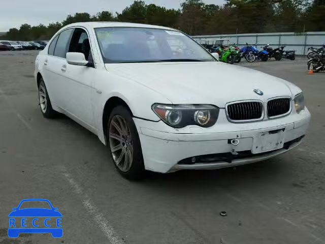 2003 BMW 745I WBAGL63413DP64568 Bild 0