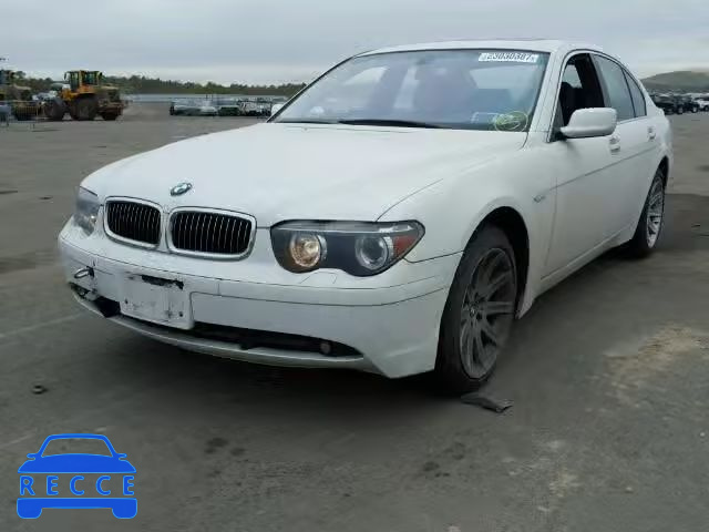 2003 BMW 745I WBAGL63413DP64568 image 1