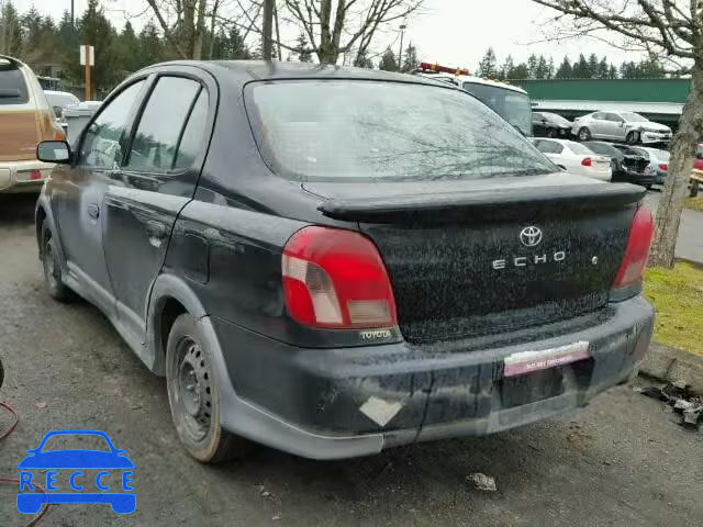 2002 TOYOTA ECHO JTDBT123X20206684 image 2