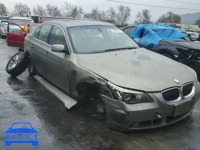2005 BMW 545I WBANB33545CN65878 зображення 0
