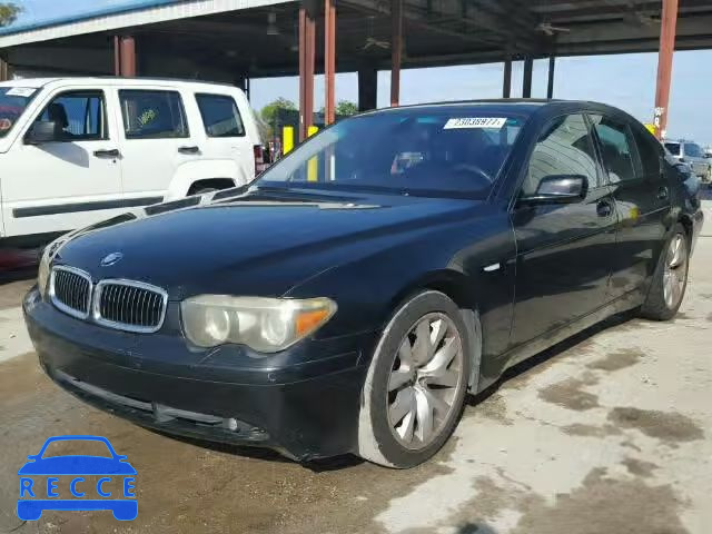 2005 BMW 745I WBAGL63585DP76549 image 1