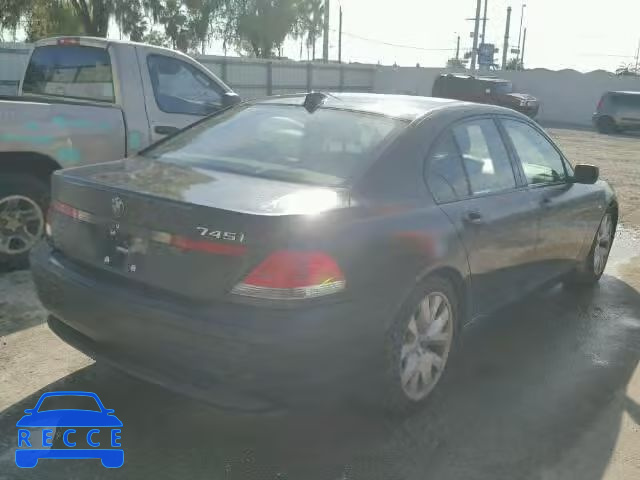 2005 BMW 745I WBAGL63585DP76549 image 3