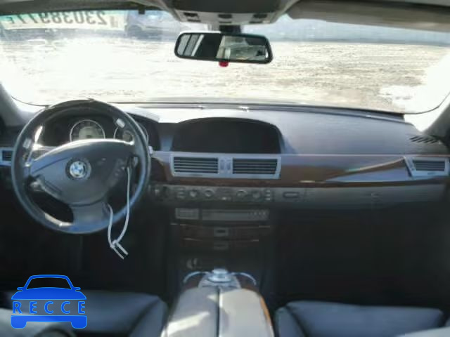 2005 BMW 745I WBAGL63585DP76549 image 8