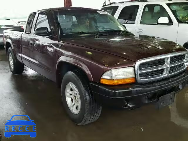 2004 DODGE DAKOTA SXT 1D7GL12K54S663350 зображення 0